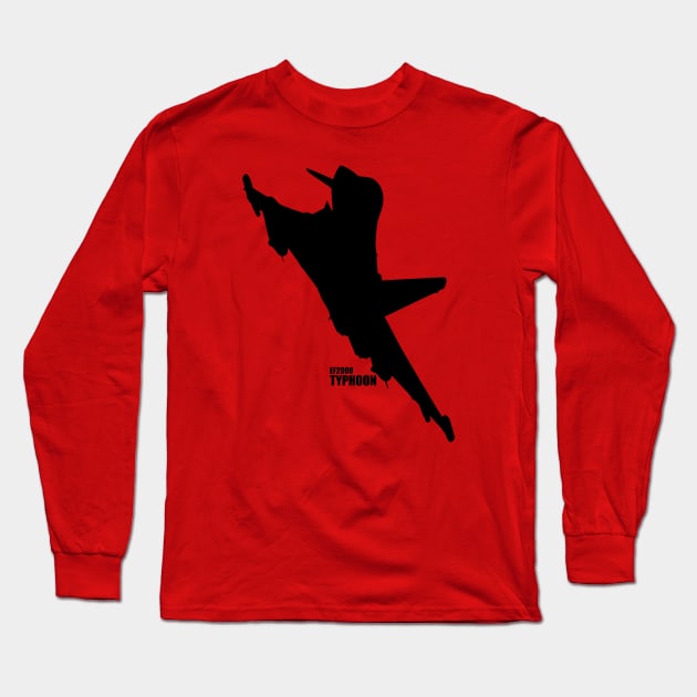 Eurofighter Typhoon Long Sleeve T-Shirt by TCP